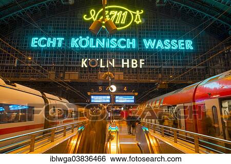 "Neon sign, logo of the 4711 cosmetics company, eau de cologne, Cologne Central Station, Cologne, North Rhine-Westphalia, Germany, Europe" View Large Photo Image Stock Photograph - "Neon sign, logo of the 4711 cosmetics company, eau de cologne, Cologne Central Station, Cologne, North Rhine-Westphalia, Germany, Europe". Fotosearch