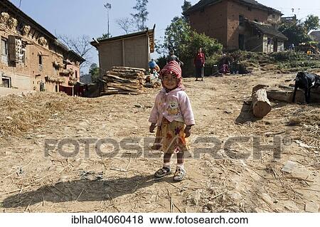 "Nepalese girl in the country, at Nargakot, Nepal, Asia" View Large Photo Image Stock Photo - "Nepalese girl in the country, at Nargakot, Nepal, Asia". Fotosearch
