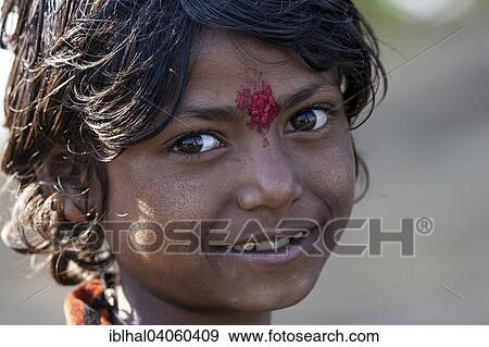 "Nepalese girl, portrait, in Nargakot, Nepal, Asia" View Large Photo Image Stock Photo - "Nepalese girl, portrait, in Nargakot, Nepal, Asia". Fotosearch