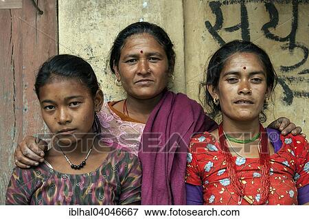 "Nepalese women in traditional clothes, Kathmandu Valley, Nepal, Asia" View Large Photo Image Stock Photo - "Nepalese women in traditional clothes, Kathmandu Valley, Nepal, Asia". Fotosearch