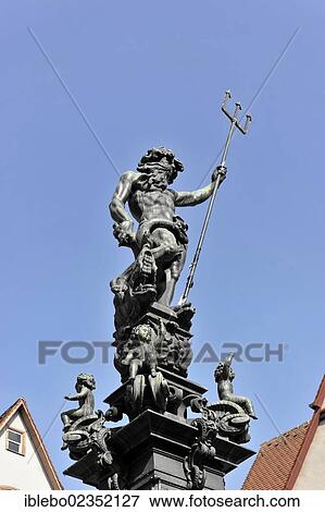 "Neptune fountain or market fountain, market square, Tuebingen, Swabian Alb, Baden-Wuerttemberg, Germany, Europe, PublicGround, Europe" View Large Photo Image Stock Photo - "Neptune fountain or market fountain, market square, Tuebingen, Swabian Alb, Baden-Wuerttemberg, Germany, Europe, PublicGround, Europe". Fotosearch