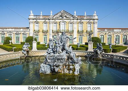 "Neptune's Lake, Queluz National Palace, Palacio Nacional de Queluz, Queluz, Portugal, Europe" View Large Photo Image Picture - "Neptune's Lake, Queluz National Palace, Palacio Nacional de Queluz, Queluz, Portugal, Europe". Fotosearch