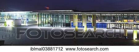 "Neue Messe, exhibition venue at the airport, east entrance, Stuttgart, Baden-Wurttemberg, Germany, Europe" View Large Photo Image Stock Image - "Neue Messe, exhibition venue at the airport, east entrance, Stuttgart, Baden-Wurttemberg, Germany, Europe". Fotosearch