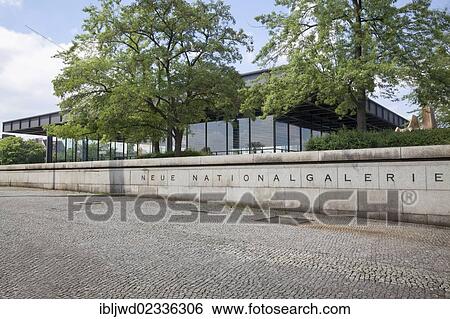 "Neue Nationalgalerie, New National Gallery, Berlin, Germany, Europe" View Large Photo Image Stock Photograph - "Neue Nationalgalerie, New National Gallery, Berlin, Germany, Europe". Fotosearch