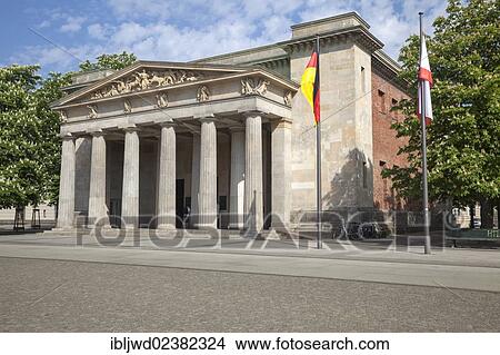 Picture - "Neue Wache, Berlin, Germany, Europe". Fotosearch