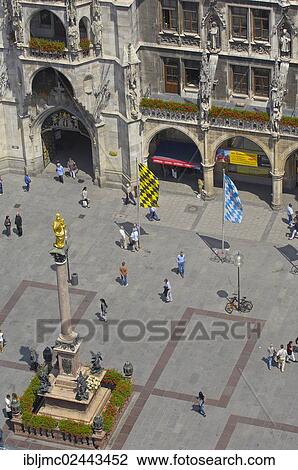 "Neues Rathaus, New Town Hall, Marienplatz square, Munich, Bavaria, Germany, Europe" View Large Photo Image Stock Image - "Neues Rathaus, New Town Hall, Marienplatz square, Munich, Bavaria, Germany, Europe". Fotosearch