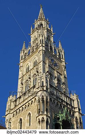 "Neues Rathaus, New Town Hall, Marienplatz square, Munich, Bavaria, Germany, Europe" View Large Photo Image Stock Photo - "Neues Rathaus, New Town Hall, Marienplatz square, Munich, Bavaria, Germany, Europe". Fotosearch