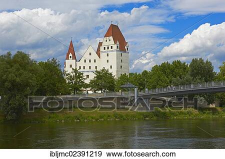 "Neues Schloss, New Castle, Danube river, Ingolstadt, Upper Bavaria, Bavaria, Germany, Europe" View Large Photo Image Stock Photo - "Neues Schloss, New Castle, Danube river, Ingolstadt, Upper Bavaria, Bavaria, Germany, Europe". Fotosearch