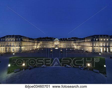"Neues Schloss, New Palace, seat of the Baden-Wuerttemberg State Ministry of Finance and Economy, Stuttgart, Baden-Wurttemberg, Germany, Europe" View Large Photo Image Stock Image - "Neues Schloss, New Palace, seat of the Baden-Wuerttemberg State Ministry of Finance and Economy, Stuttgart, Baden-Wurttemberg, Germany, Europe". Fotosearch