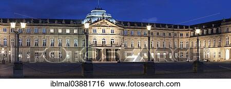 "Neues Schloss Palace on Schlossplatz square, Stuttgart, Baden-Wurttemberg, Germany, Europe" View Large Photo Image Stock Photograph - "Neues Schloss Palace on Schlossplatz square, Stuttgart, Baden-Wurttemberg, Germany, Europe". Fotosearch