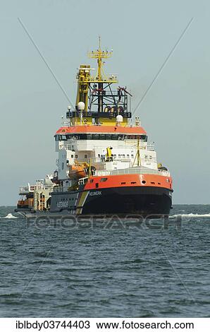 "Neuwerk, a multi-purpose ship of the Federal Waterways and Shipping Administration, travelling to the island of Heligoland, Helgoland, Schleswig-Holstein, Germany, Europe" View Large Photo Image Stock Image - "Neuwerk, a multi-purpose ship of the Federal Waterways and Shipping Administration, travelling to the island of Heligoland, Helgoland, Schleswig-Holstein, Germany, Europe". Fotosearch