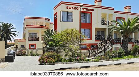 "New buildings at the beach, near Swakopmund, Erongo Region, Namibia, Africa" View Large Photo Image Stock Photograph - "New buildings at the beach, near Swakopmund, Erongo Region, Namibia, Africa". Fotosearch