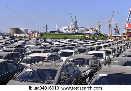"New cars, port, Bremerhaven, Bremen, Germany, Europe" View Large Photo Image Stock Image - "New cars, port, Bremerhaven, Bremen, Germany, Europe". Fotosearch