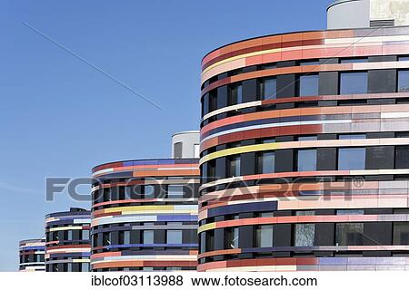 Stock Photo - "New construction, Authority of Urban Development and Environment, Wilhelmsburg, Hamburg, Hamburg, Germany, Europe". Fotosearch