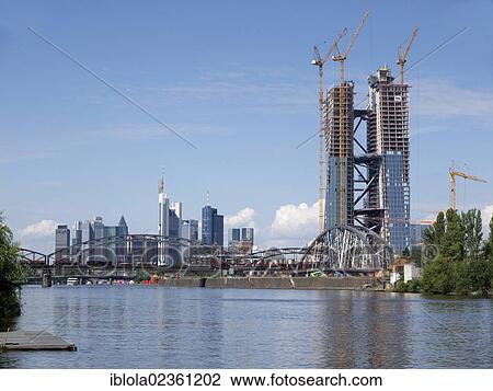 "New European Central Bank, ECB, under construction, Frankfurt am Main, Hesse, Germany, Europe" View Large Photo Image Stock Image - "New European Central Bank, ECB, under construction, Frankfurt am Main, Hesse, Germany, Europe". Fotosearch