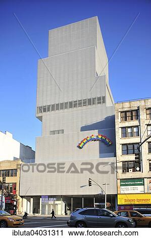 "New Museum in Bovery Street, architects Sanaa, New York City, New York, United States, North America" View Large Photo Image Stock Image - "New Museum in Bovery Street, architects Sanaa, New York City, New York, United States, North America". Fotosearch