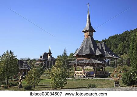 "New Nuns Monastery of Barsana, Barsana, Maramure? Ö County, Romania, Europe" View Large Photo Image Stock Photo - "New Nuns Monastery of Barsana, Barsana, Maramure? Ö County, Romania, Europe". Fotosearch