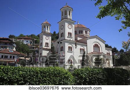 "New Orthodox Cathedral, Berat, Berat, Albania, Europe" View Large Photo Image Stock Photograph - "New Orthodox Cathedral, Berat, Berat, Albania, Europe". Fotosearch