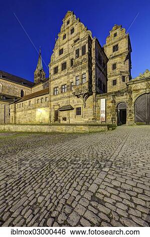 Stock Photograph - "New Residence Palace, Bamberg, Bavaria, Germany, Europe". Fotosearch
