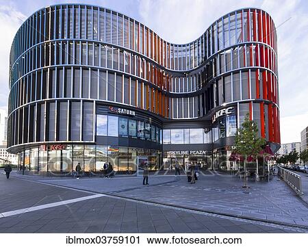 "New Skyline Plaza shopping centre, European Quarter, Frankfurt am Main, Hesse, Germany, Europe" View Large Photo Image Stock Image - "New Skyline Plaza shopping centre, European Quarter, Frankfurt am Main, Hesse, Germany, Europe". Fotosearch