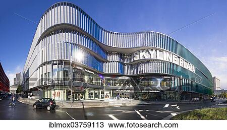 "New Skyline Plaza shopping centre, European Quarter, Frankfurt am Main, Hesse, Germany, Europe" View Large Photo Image Stock Image - "New Skyline Plaza shopping centre, European Quarter, Frankfurt am Main, Hesse, Germany, Europe". Fotosearch