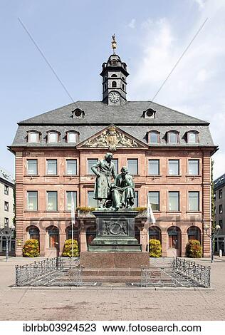 "New Town Hall and Brothers Grimm National Memorial, Hanau, Hesse, Germany, Europe" View Large Photo Image Stock Image - "New Town Hall and Brothers Grimm National Memorial, Hanau, Hesse, Germany, Europe". Fotosearch
