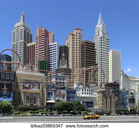 Stock Photo - "New York New York Hotel and Casino, Las Vegas, Nevada, USA". Fotosearch