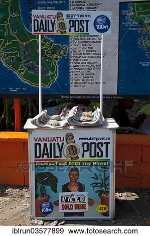 "Newspapers for sale, Lenakel, Tanna, Vanuatu, Oceania" View Large Photo Image Stock Photo - "Newspapers for sale, Lenakel, Tanna, Vanuatu, Oceania". Fotosearch