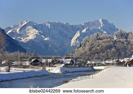 "Nicholas Chapel on Vestbuehl Mountain, Wetterstein Range, Alpspitze Mountain, Zugspitze Mountain, Eschenlohe, Loisach, Loisachtal Valley, Upper Bavaria, Bavaria, Germany, Europe" View Large Photo Image Stock Photo - "Nicholas Chapel on Vestbuehl Mountain, Wetterstein Range, Alpspitze Mountain, Zugspitze Mountain, Eschenlohe, Loisach, Loisachtal Valley, Upper Bavaria, Bavaria, Germany, Europe". Fotosearch