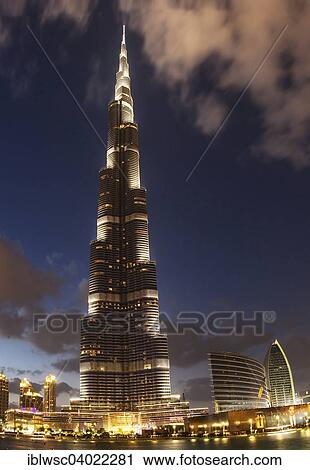 "Night scene, Burj Khalifa, Dubai, Emirate of Dubai, United Arab Emirates, Asia" View Large Photo Image Stock Image - "Night scene, Burj Khalifa, Dubai, Emirate of Dubai, United Arab Emirates, Asia". Fotosearch