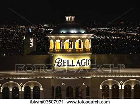 "Night scene, dome of the luxury hotel and casino, Bellagio, Las Vegas, Nevada, United States, North America" View Large Photo Image Stock Image - "Night scene, dome of the luxury hotel and casino, Bellagio, Las Vegas, Nevada, United States, North America". Fotosearch