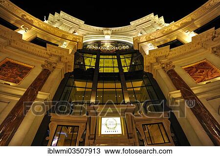 "Night scene, entrance to The Forum Shops, luxury hotel and casino, Caesar's Palace, Las Vegas, Nevada, United States, North America" View Large Photo Image Stock Image - "Night scene, entrance to The Forum Shops, luxury hotel and casino, Caesar's Palace, Las Vegas, Nevada, United States, North America". Fotosearch