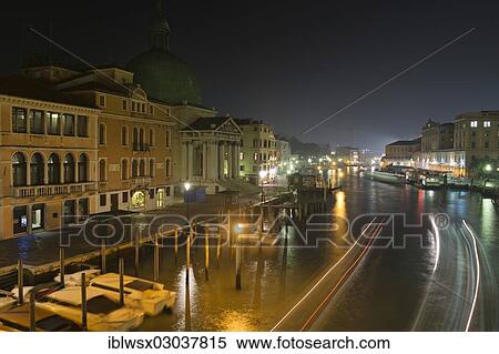 "Night Scene, San Simeone Piccolo, Grand Canal, Venedig, Venezia, Veneto Region, Italy, Europe" View Large Photo Image Stock Photography - "Night Scene, San Simeone Piccolo, Grand Canal, Venedig, Venezia, Veneto Region, Italy, Europe". Fotosearch