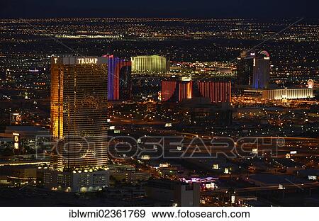 "Night scene, Trump Tower, Palais, Las Vegas, Nevada, United States of America, USA" View Large Photo Image Stock Photo - "Night scene, Trump Tower, Palais, Las Vegas, Nevada, United States of America, USA". Fotosearch
