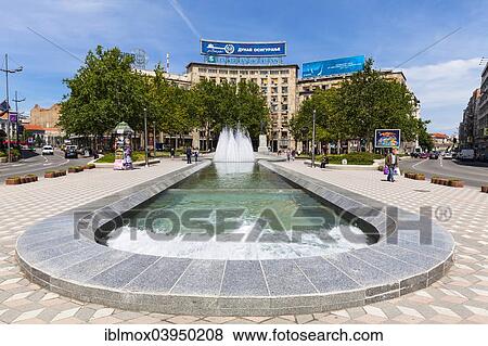 "Nikola Pasic Square, Savski Venac, New Belgrade, Belgrade, Serbia, Europe" View Large Photo Image Stock Photo - "Nikola Pasic Square, Savski Venac, New Belgrade, Belgrade, Serbia, Europe". Fotosearch