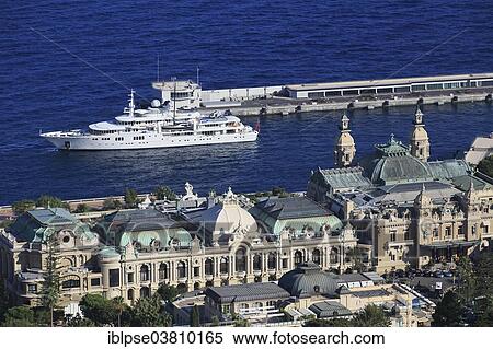 "Nobis motor yacht Tatoosh at the entrance to the Port Hercules, Monte Carlo Casino, Monte-Carlo, Principality of Monaco, Mediterranean Sea" View Large Photo Image Stock Photography - "Nobis motor yacht Tatoosh at the entrance to the Port Hercules, Monte Carlo Casino, Monte-Carlo, Principality of Monaco, Mediterranean Sea". Fotosearch