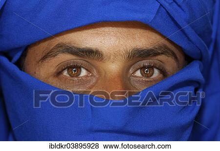 "Nomad wearing a face veil, Tunisia, Africa" View Large Photo Image Stock Photo - "Nomad wearing a face veil, Tunisia, Africa". Fotosearch