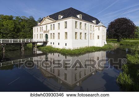 Stock Photograph - "Norderburg moated castle, Dornum, East Frisia, Lower Saxony, Germany, Europe". Fotosearch