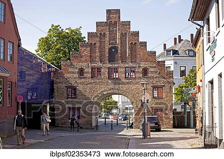 "Nordertor city gate, a landmark of Flensburg, Schleswig-Holstein, Germany, Europe" View Large Photo Image Stock Image - "Nordertor city gate, a landmark of Flensburg, Schleswig-Holstein, Germany, Europe". Fotosearch