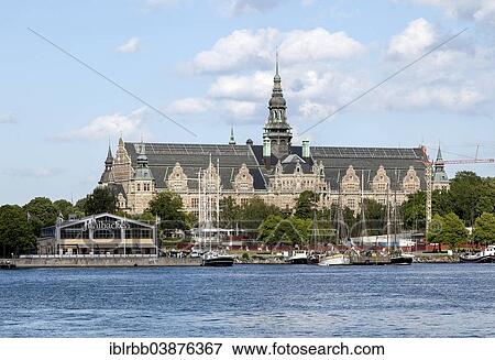 Stock Photo - "Nordic Museum, Nordiska Museet, Djurgarden, Stockholm, Stockholm County, Sweden, Europe". Fotosearch
