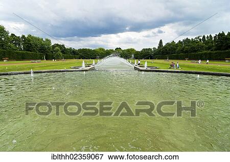 "Nordpark garden, water basins at the park entrance, Duesseldorf, North Rhine-Westphalia, Germany, Europe" View Large Photo Image Stock Photo - "Nordpark garden, water basins at the park entrance, Duesseldorf, North Rhine-Westphalia, Germany, Europe". Fotosearch
