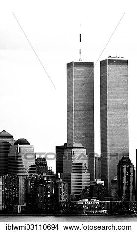 "North and South Tower of the former World Trade Center or WTC, historical photograph, Manhattan, New York City, New York, United States, North America" View Large Photo Image Picture - "North and South Tower of the former World Trade Center or WTC, historical photograph, Manhattan, New York City, New York, United States, North America". Fotosearch