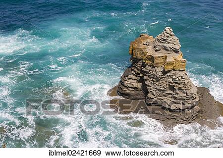 North Coast, Peniche, Leiria District, Pinhal Litoral, Portugal, Europe View Large Photo Image Stock Photo - North Coast, Peniche, Leiria District, Pinhal Litoral, Portugal, Europe. Fotosearch