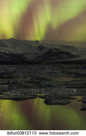 "Northern lights, Iceland, Europe" View Large Photo Image Stock Image - "Northern lights, Iceland, Europe". Fotosearch