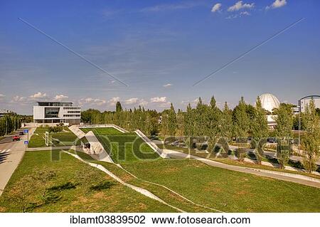 "Northern site of the Ludwig Maximilian University of Munich, LMU Garching Campus, with engineering, chemistry and physics, landscaping of the U-Bahn underground railway on the right, Garching bei Munchen, Upper Bavaria, Bavaria, Germany, Europe" View Large Photo Image Stock Image - "Northern site of the Ludwig Maximilian University of Munich, LMU Garching Campus, with engineering, chemistry and physics, landscaping of the U-Bahn underground railway on the right, Garching bei Munchen, Upper Bavaria, Bavaria, Germany, Europe". Fotosearch