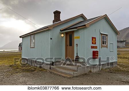 "Northernmost post office in the world, Ny-Alesund, Spitsbergen Island, Svalbard Archipelago, Svalbard and Jan Mayen, Norway, Europe" View Large Photo Image Stock Photograph - "Northernmost post office in the world, Ny-Alesund, Spitsbergen Island, Svalbard Archipelago, Svalbard and Jan Mayen, Norway, Europe". Fotosearch