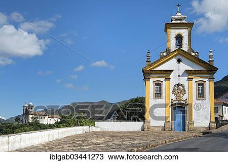 "Nossa Senhora das Merces e Misericordia Church in the historic centre of Ouro Preto, a UNESCO World Heritage Site, Sao Francisco da Paula Church at the back, Ouro Preto, Minas Gerais, Brazil, South America" View Large Photo Image Stock Image - "Nossa Senhora das Merces e Misericordia Church in the historic centre of Ouro Preto, a UNESCO World Heritage Site, Sao Francisco da Paula Church at the back, Ouro Preto, Minas Gerais, Brazil, South America". Fotosearch
