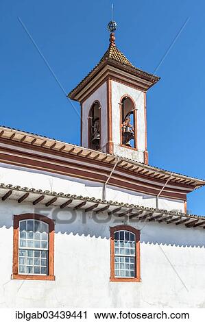 Stock Image - "Nossa Senhora do Carmo Church, Diamantina, Minas Gerais, Brazil, South America". Fotosearch