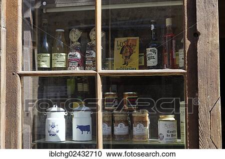 "Nostalgic shop window, Saint Robert, Correze, Limousin, France, Europe" View Large Photo Image Stock Image - "Nostalgic shop window, Saint Robert, Correze, Limousin, France, Europe". Fotosearch