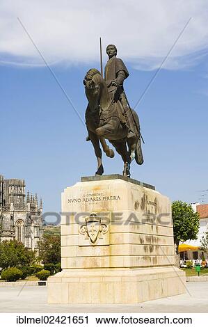Nuno Alvares Pereira monument, Largo do Condestavel, manueline, Batalha, Leiria District, Pinhal Litoral, Portugal, Europe View Large Photo Image Stock Image - Nuno Alvares Pereira monument, Largo do Condestavel, manueline, Batalha, Leiria District, Pinhal Litoral, Portugal, Europe. Fotosearch